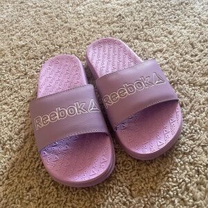Reebok Kids Lavender Slide Sandals